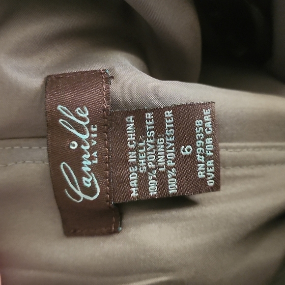 Camille La Vie Strapless Special Event Dress - Picture 5 of 5